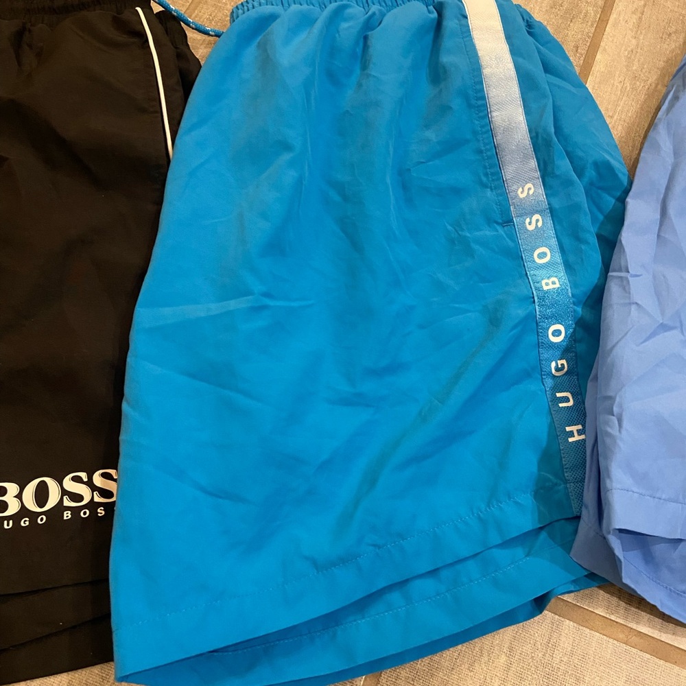 Bright blue Hugo boss swim men’s xxl